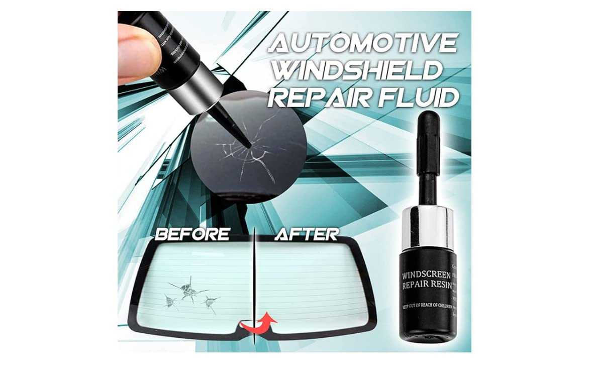 Car Windshield Repair Liquid Kit (Pack of 2)