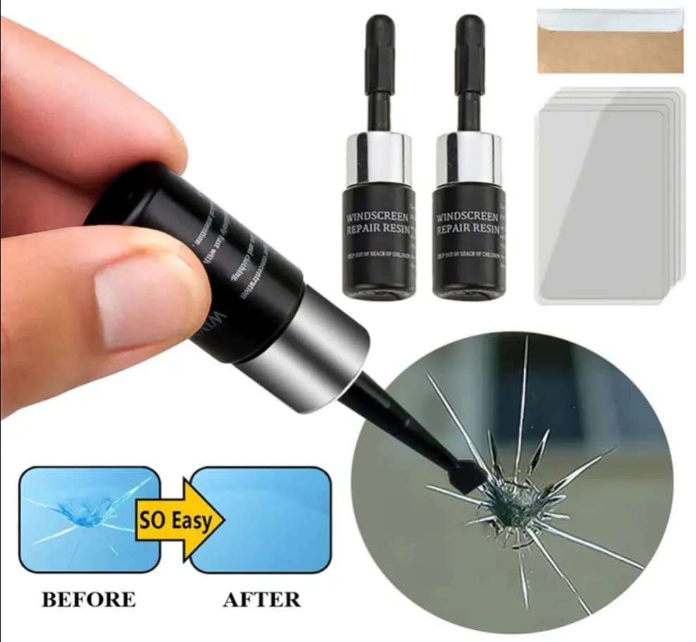 Car Windshield Repair Liquid Kit (Pack of 2)