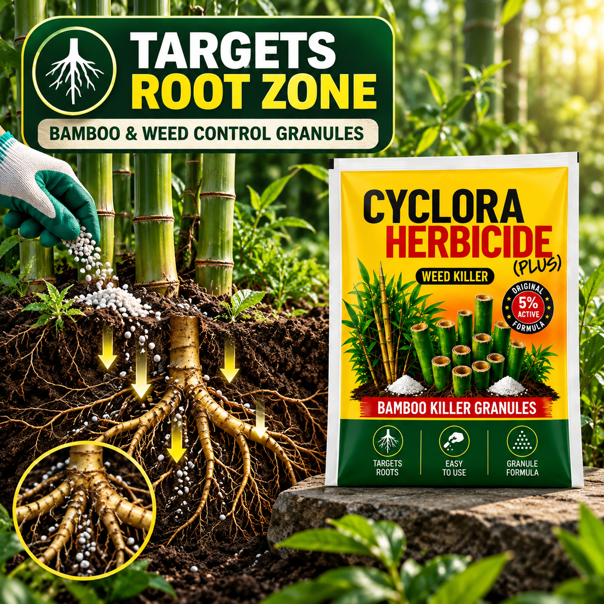 Cyclora Herbicide Granules | Buy 1 Get 1 Free 🎁