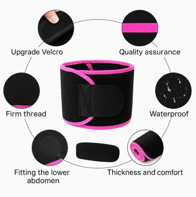 Adjustable Waist Trimmer Belt