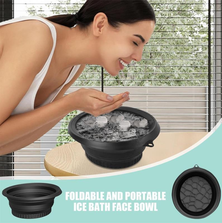 Silicone Ice Face Bowl | Instant Glow, Tight Skin, Reduce Pimples & Puffiness