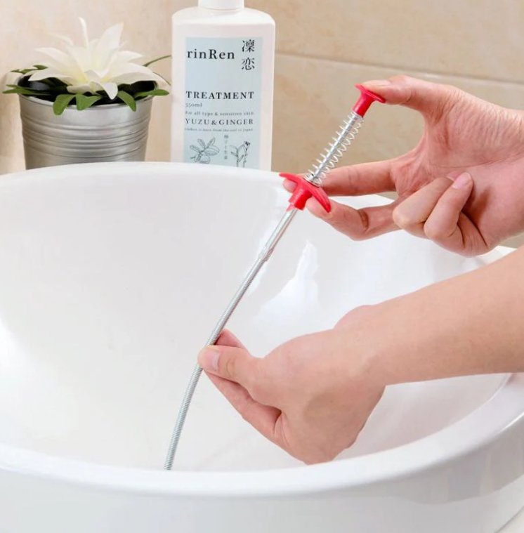 Drainage Block Remover Spring Pipe Cleaner Tool