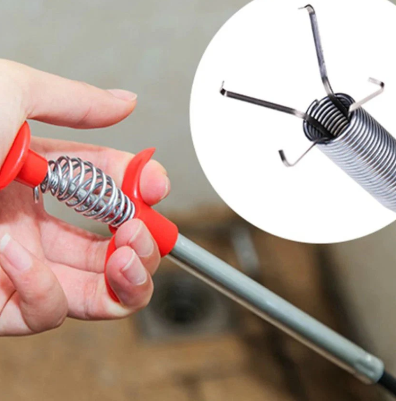 Drainage Block Remover Spring Pipe Cleaner Tool