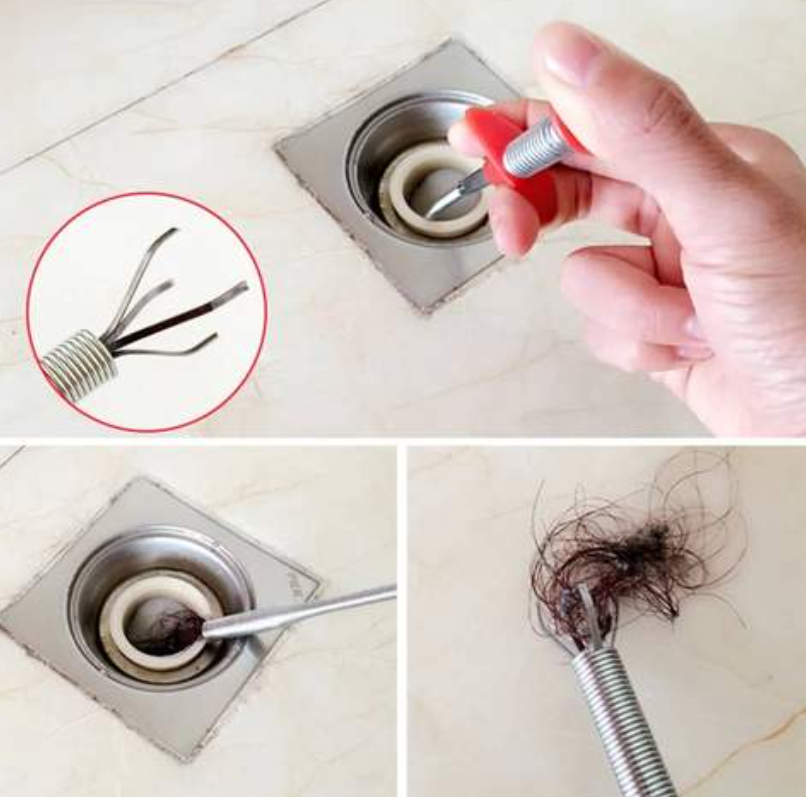 Drainage Block Remover Spring Pipe Cleaner Tool