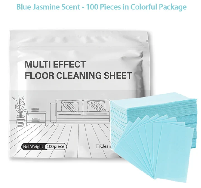 Floor Cleaning Sheets (Pack of 100)